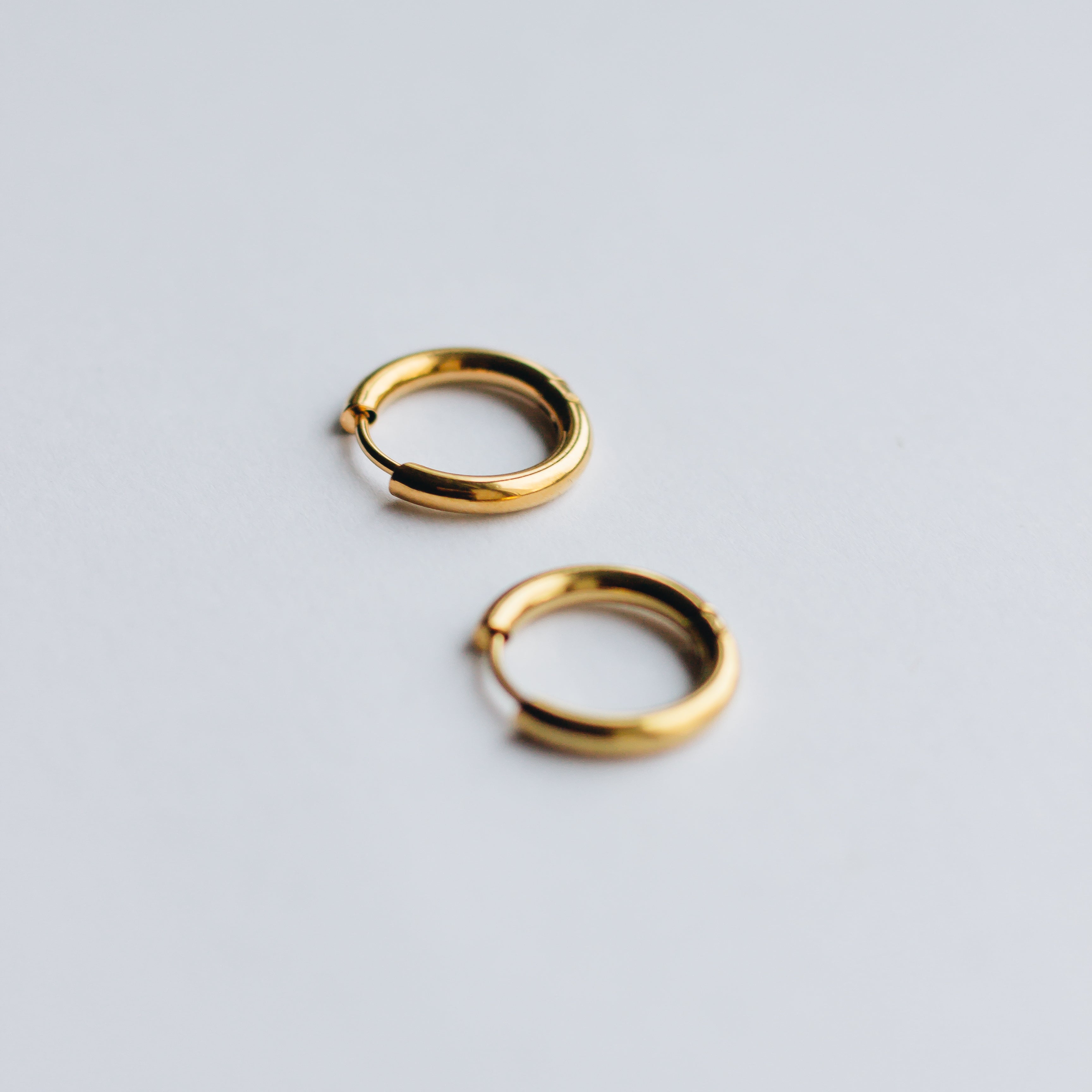 Orbit 2 Earrings - Gold